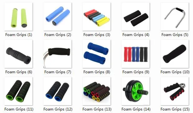 Customized Neoprene Components for Gym equipment NBR Foam Handle Grip