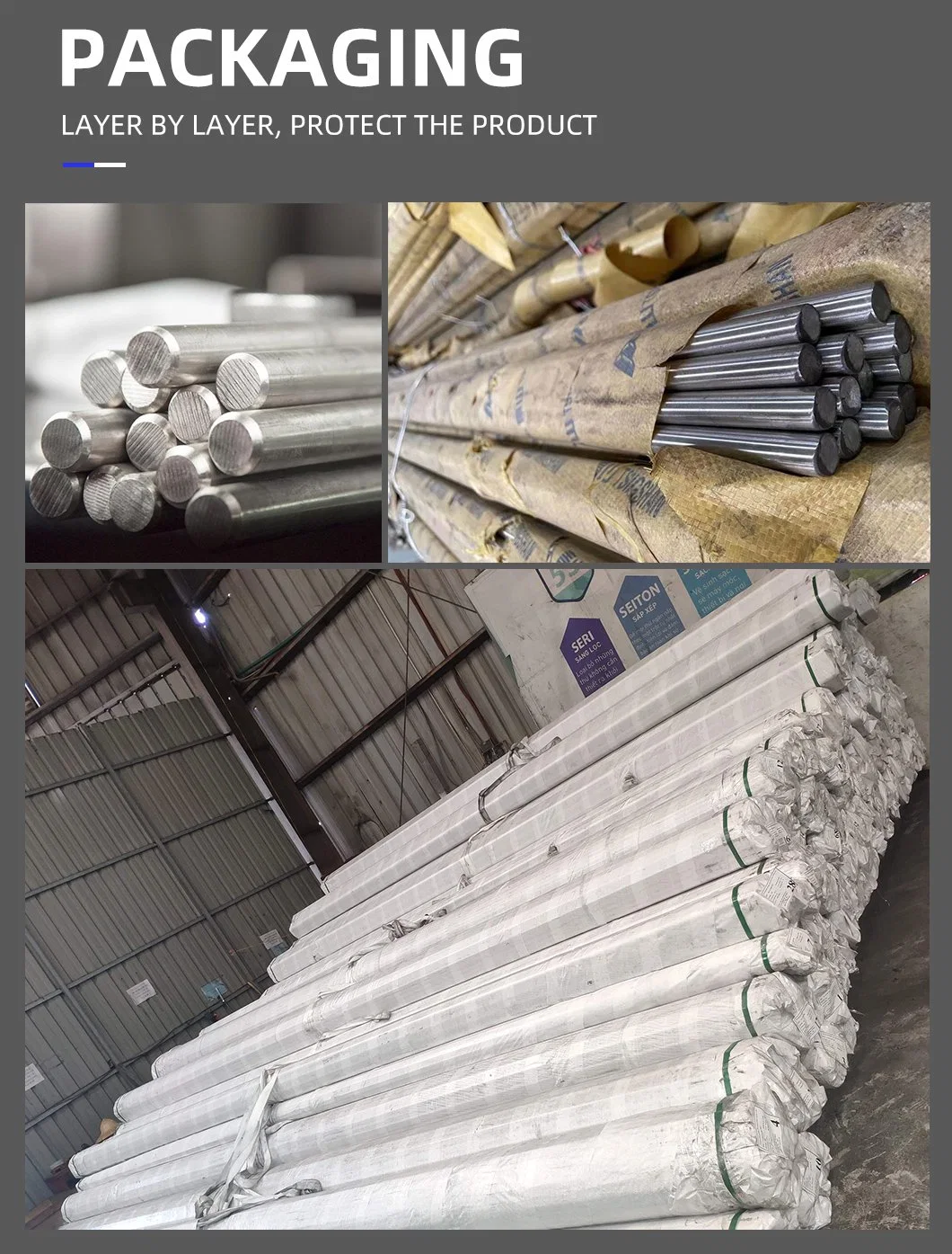 AISI 4140 4130 Solid Carbon Alloy Round Steel Bar