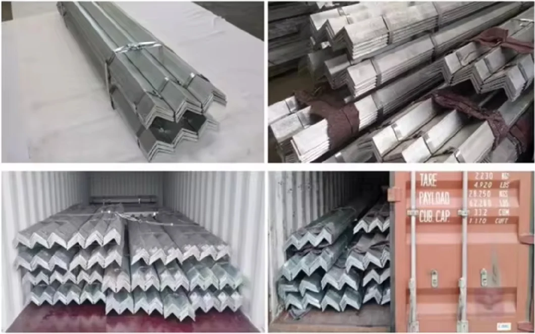 China Factory Price ASTM Q235 Q345 L Shaped Low Carbon Steel Angle Bar