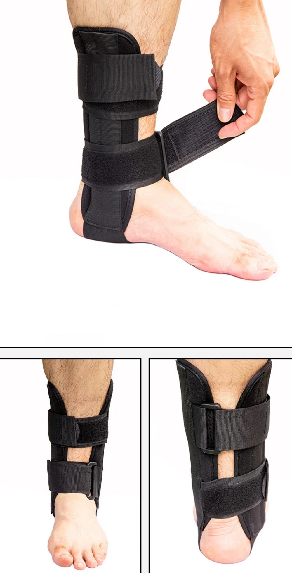 High Quality New Orthopedic Ankle Fixation Band Medical Ankle Brace Support Guard Outdoor Sports Protector Ankle Straps