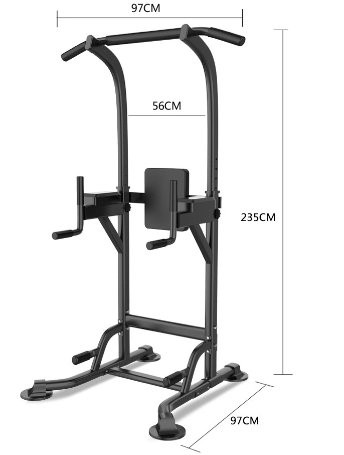 Adjustable Height Power Tower Pull up Bar Standing Gym Sports