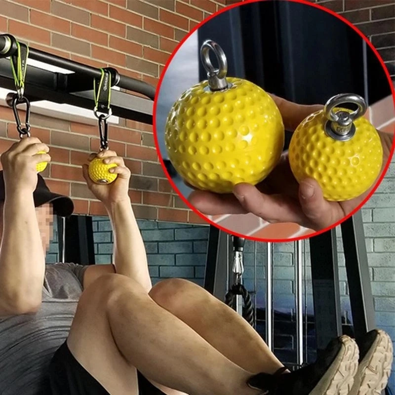 7.2cm Hand Grips Training Pull UPS Strengthen Cannonball Grips Arm and Back Muscles Wrist Climbing Finger Training Ball Esg15200
