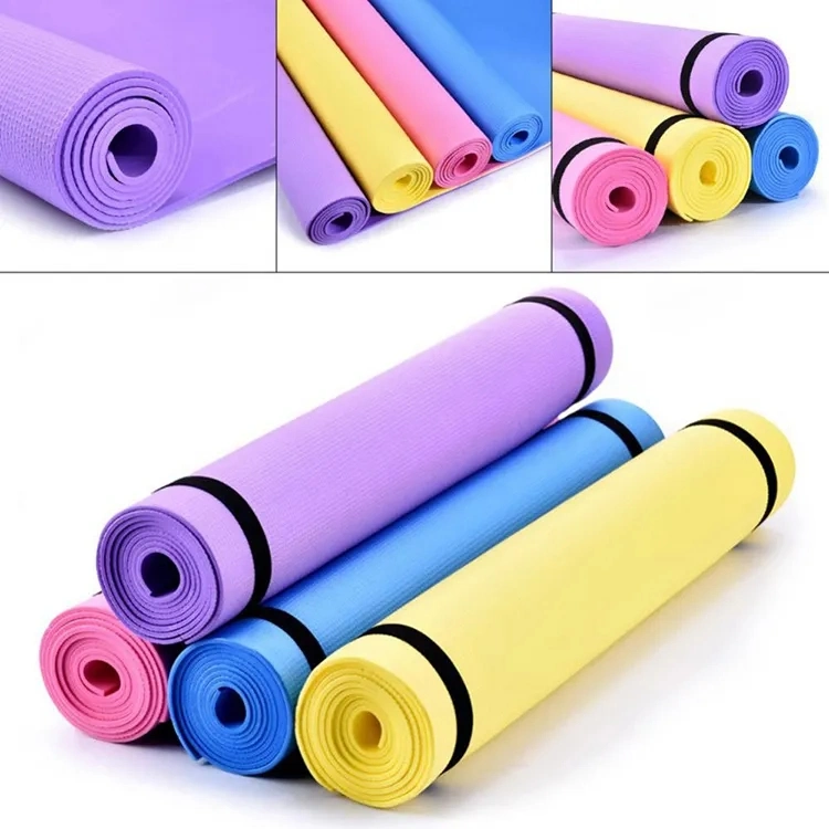 Custom Printing Fold Non-Slippery Thick NBR Foam Yogamat Gym Fitness Exercise Sports Mat