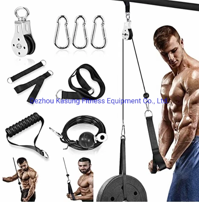 2021 Newest Home Gym Equipment Lat and Lift Pulley System