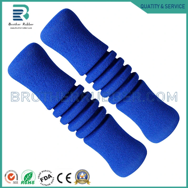 Customized Neoprene NBR Rubber Foam Handle Grip for Gym Equipments