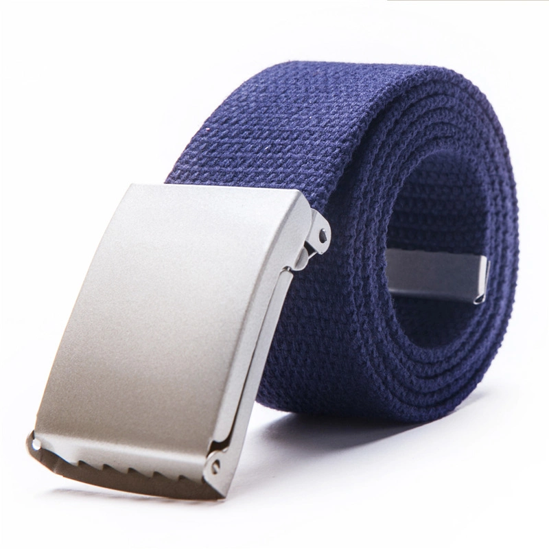 New Combat Canvas Duty Tactical Sport Belt Adjustable Outdoor Hook Loop Waistband Gym Belt