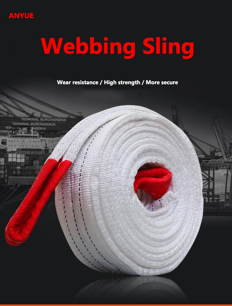 Webbing Sling Lifting Sling Strap Belt Becket Eye