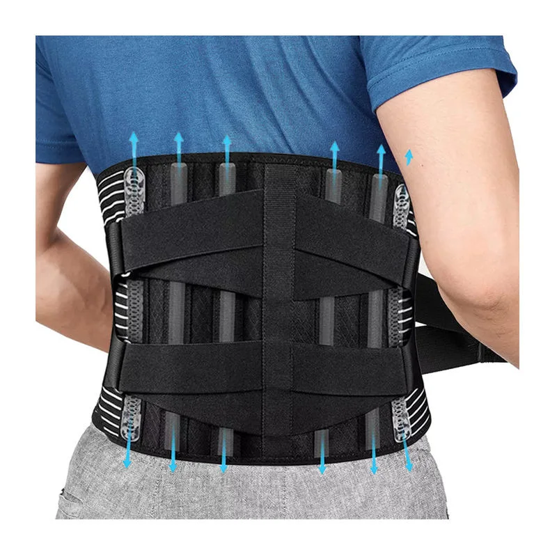 Adjustable Medical Waist Belt Lumbar Lower Back Brace Elastic Waist Belt Support