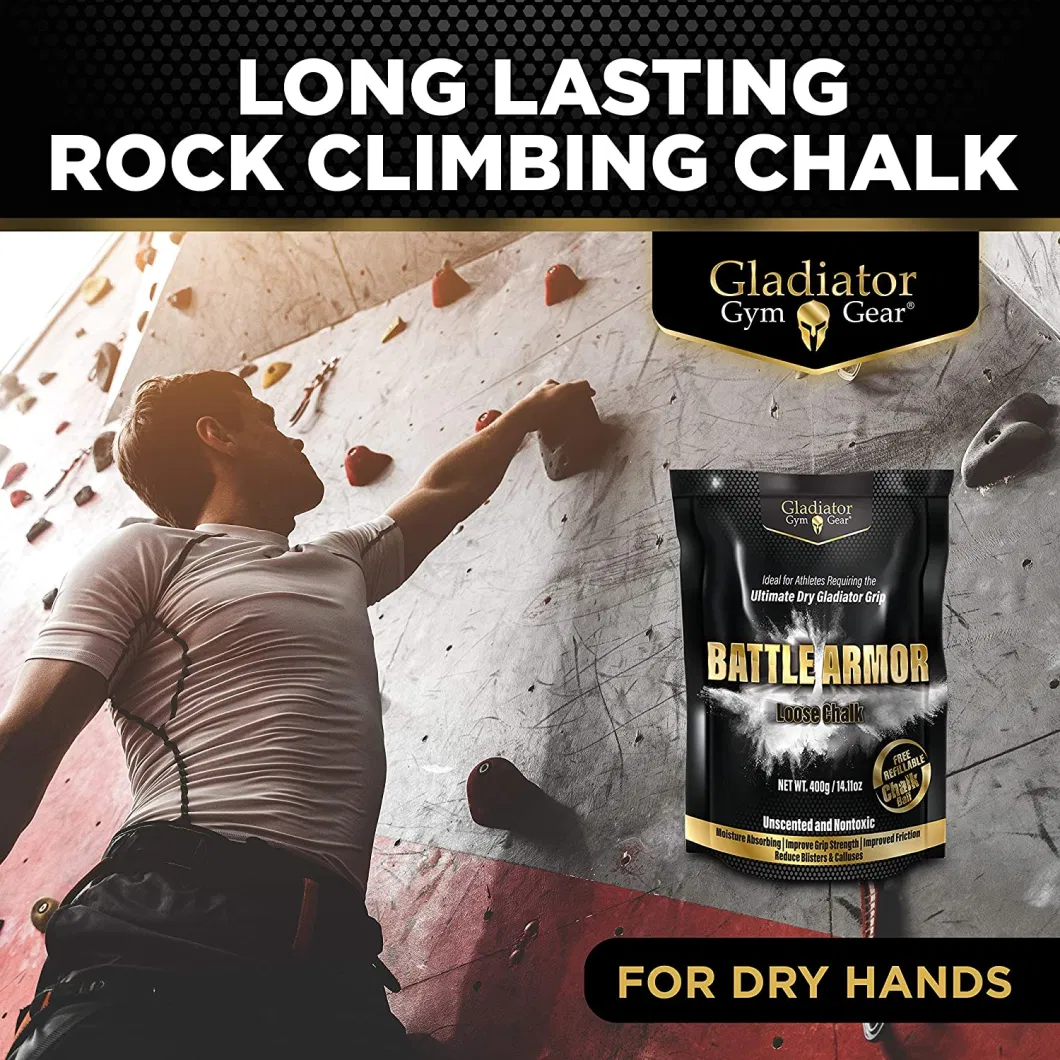 Dry Hands Improve Grip Magnesium Carbonate Liquid Chalk