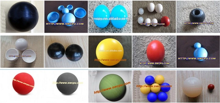 Custom Injection Solid HDPE Plastic / Rubber Stress Ball for Sports