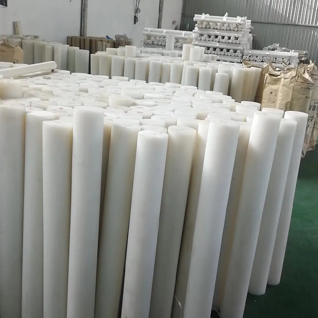 Customized Corrosion Resistance Ptef Molded Pipe Extrusion Teflonning Ptef Extruded Tube for Chemical Industry