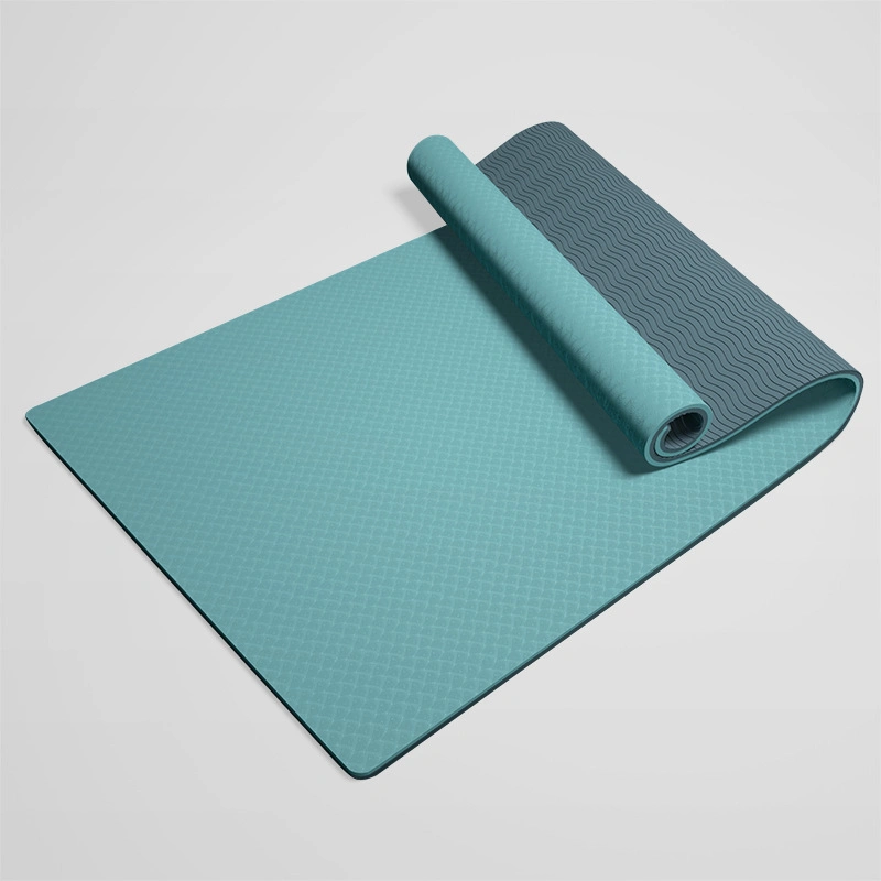 Exercise Mats 8mm TPE Non-Slip Extra Thick Eco Friendly for Yoga Workout Pilates