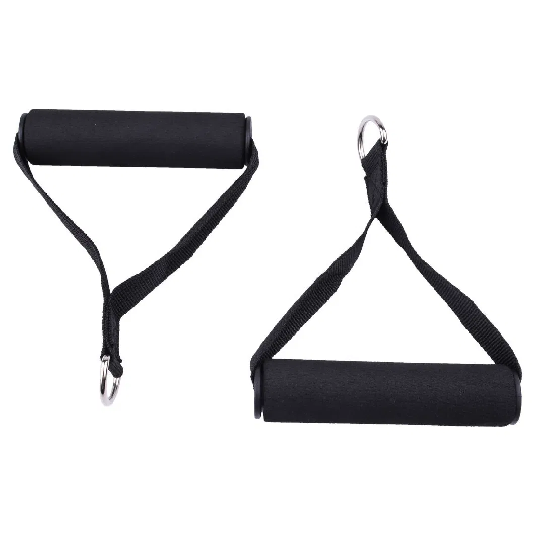 Foam Replacement Black Yoga Exercise Gym Exercise Strength Band Resistance Band Handle