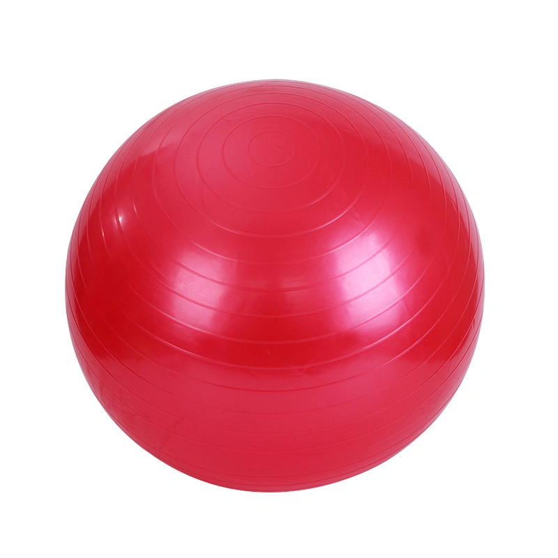 Custom Black PVC High Quality Yoga Ball 45cm 55cm 65cm 75cm 85cm 95cm Eco-Friendly Exercise Pilates Gym for Fitness