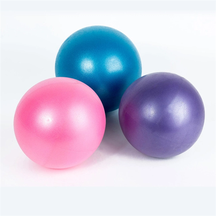 Wholesale Anti Burst Mini Soft Beige Pilates Ball with Pump