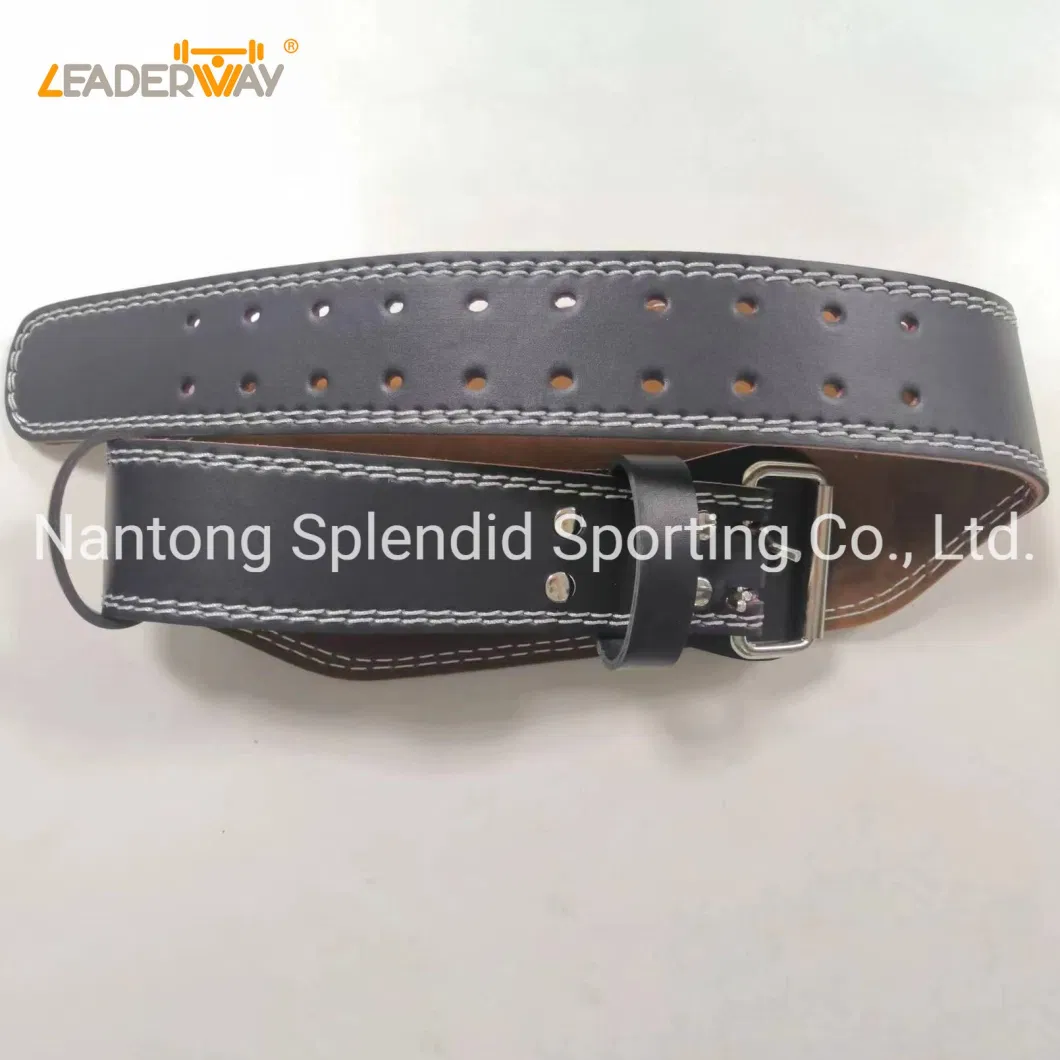 Leather Weightlifting Belt Fitness Powerlifting Gym Belt Weight Lifting Power Custom Weight Lifting Belt
