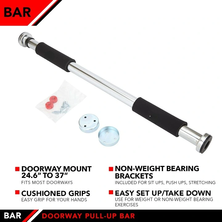 Factory Price Chin up Exercise Gym Fitness Equipment Doorway Pull up Bar