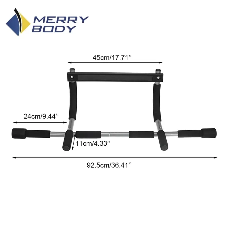 Adjustable Chin up Bar Exercise Home Workout Gym Training Door Frame Horizontal Pull up Bar