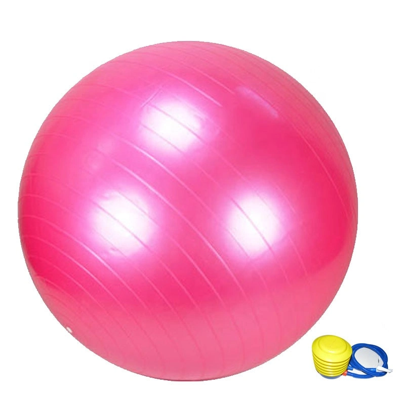 Wholesale 65cm Non-Toxic Plastic Exercise PVC Yoga Ball