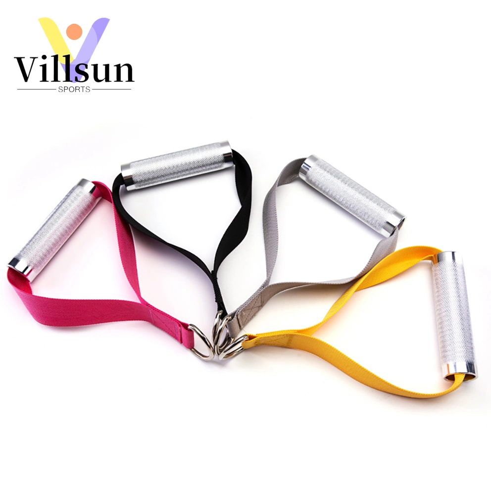 Durable Fitness Metal Cable Handles Gym Handles for Resistance Bands