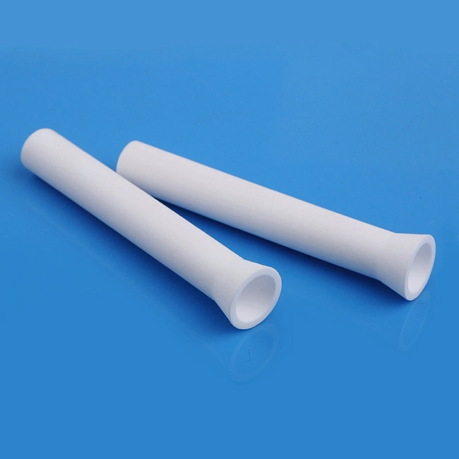 Technical Wear Resistance Pink Alumina Zirconia Advanced Ceramic Tube Manufacturer