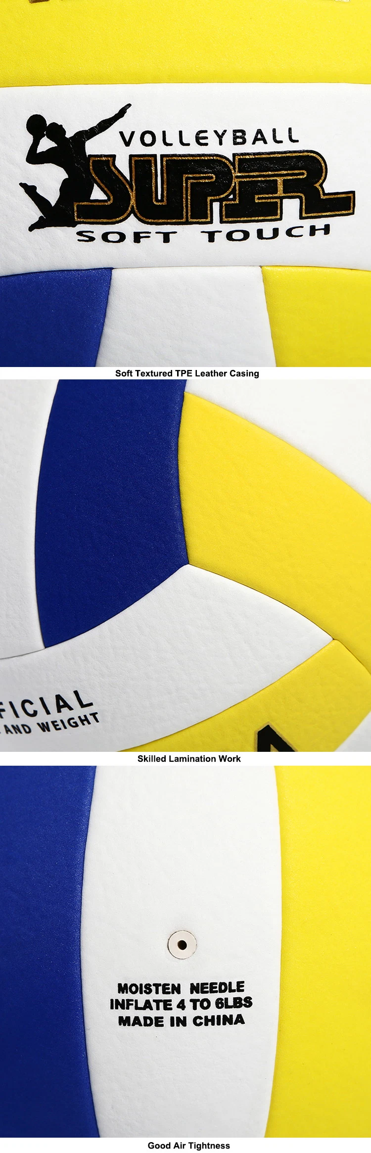 Super Touch Sport Goods Training Volleyball Ball