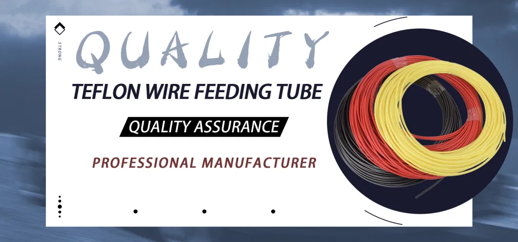 High-Low Temperature Resistance PTFE Tubing PTFE Wire Feeding Tube Hot Sell