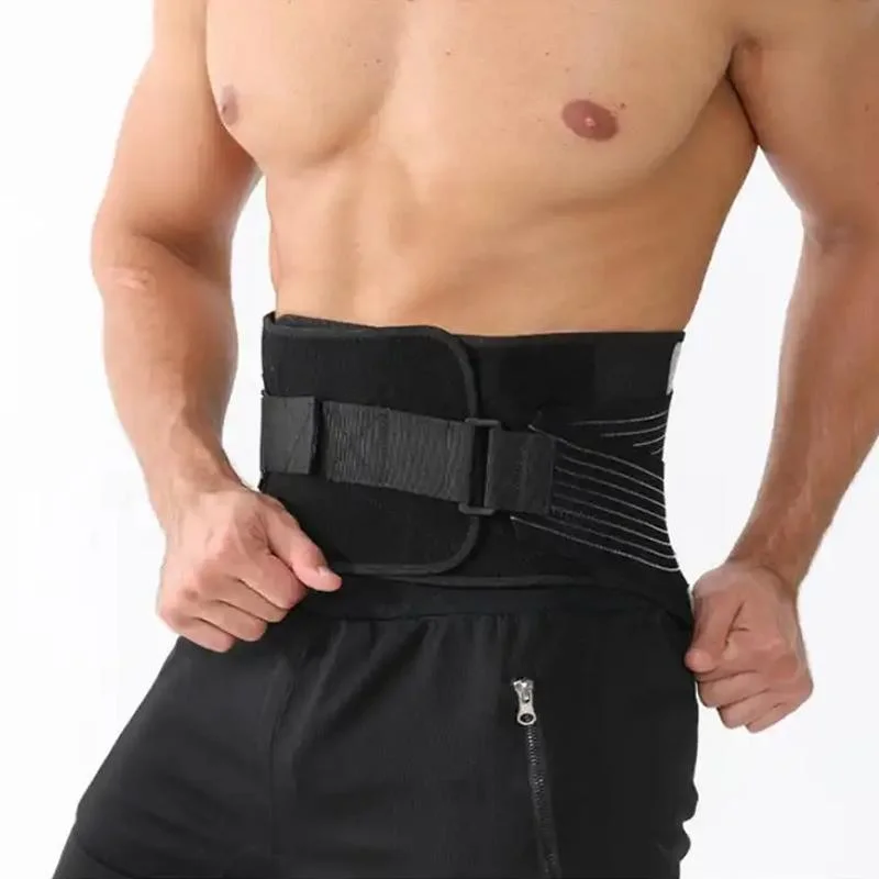 Dual Adjustable Elastic Back Support Non-Slip Waist Support