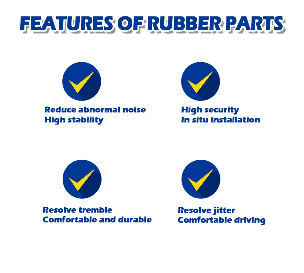 Gearbox Support Rubber Pad Rubber Products 1614600 51721 16146003 16146004 11678 Bumper Plates Rubber for Truck