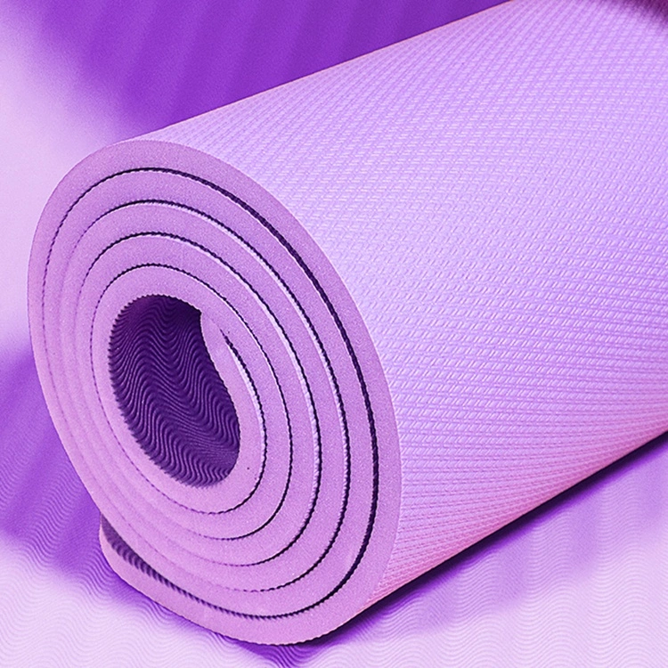 Fitness Yoga Exercise Mat with Position Line