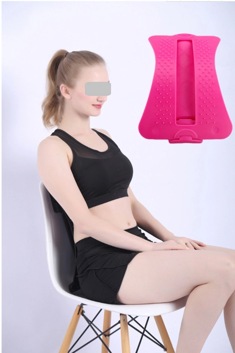 Multi-Level Lumbar Traction Back Massager Lumbar Support Stretcher Spinal Pain Relieve Ci13127