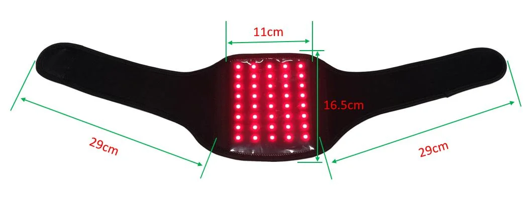 Cervical Vertebra Protection Neck Care Therapy Belt Red Light Therapy Pad