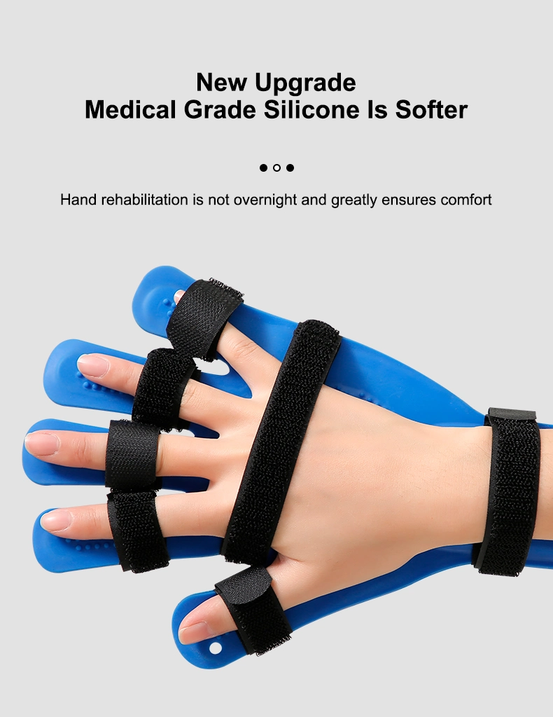 Exercises for Hemiplegia Finger Splint Adjustable Hand Support Straighten