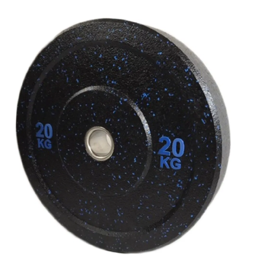 Fitness 2&quot; Bumper Plate Rubber Weight Plates with Steel Hub in Pairs or Sets - 100% Virgin Rubber
