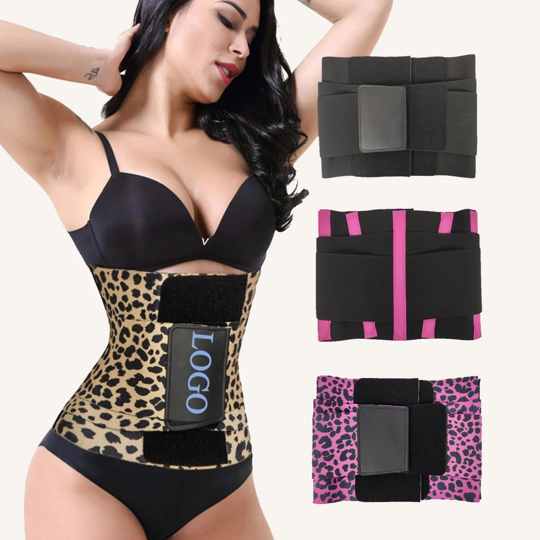 Nylon Waist Trainer Corset Slimming Body Shaper Belt for Women Sports Gym Fitness