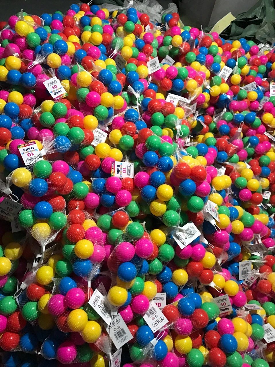 Colorful Games Sports Outdoor Play Toys Bath Ball Beach Ball Plastic Ocean Balls