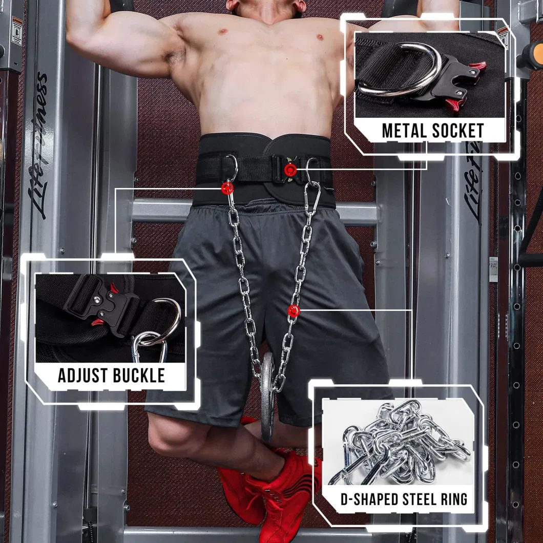 Cheap Strength Training Nylon Sports Gym Equipment Fitness Waist Weightlifting Belt
