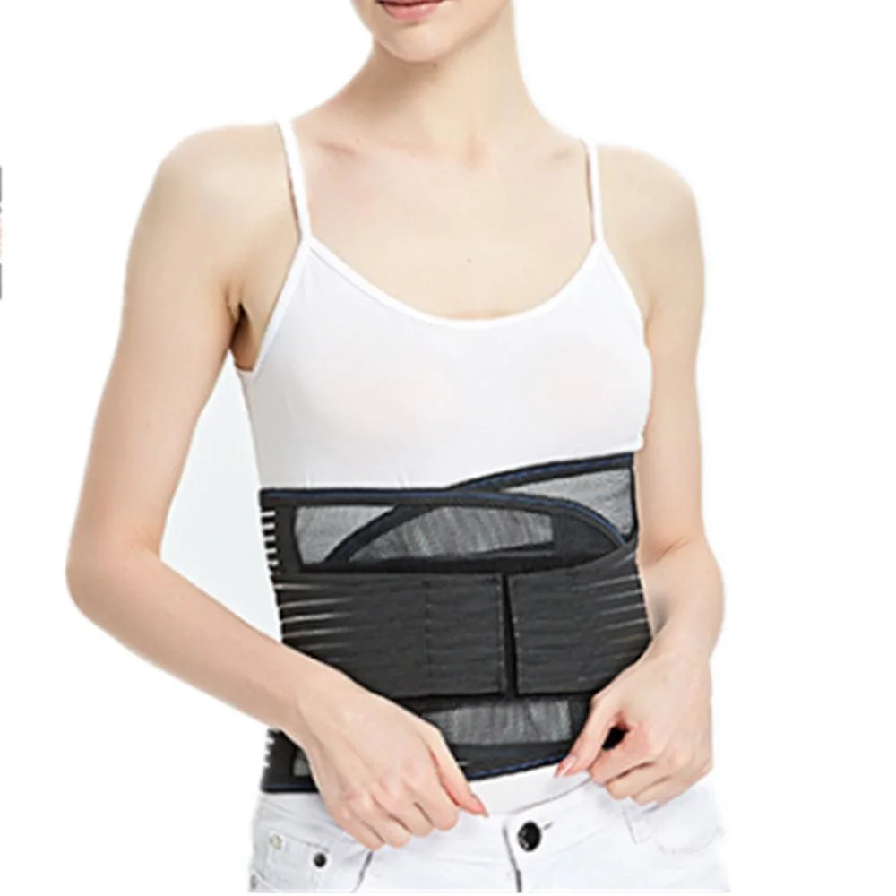 Adjustable Compression Waist Belt with Pocket Belly Burner Waist Support