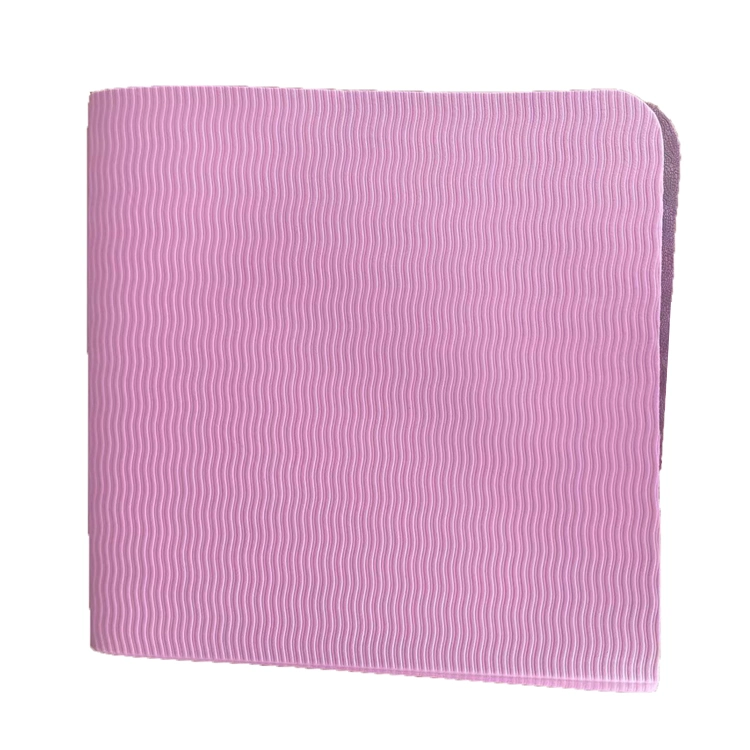 Non Slip Eco Friendly High Quality TPE High Density Breathable Foldable Yoga Mat for Floor Exercises Travel