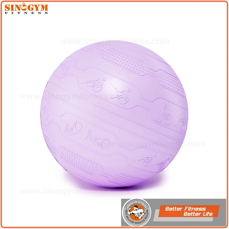 Durable Anti-Burst and Slip Resistant Yoga Pilates Exercise Ball