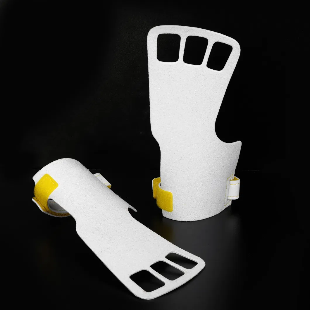 Weight Lifting 3 Hole Hand Grips Custom Logo Gymnastic Grip