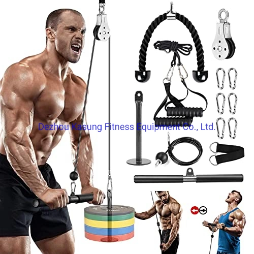 2021 Newest Home Gym Equipment Lat and Lift Pulley System