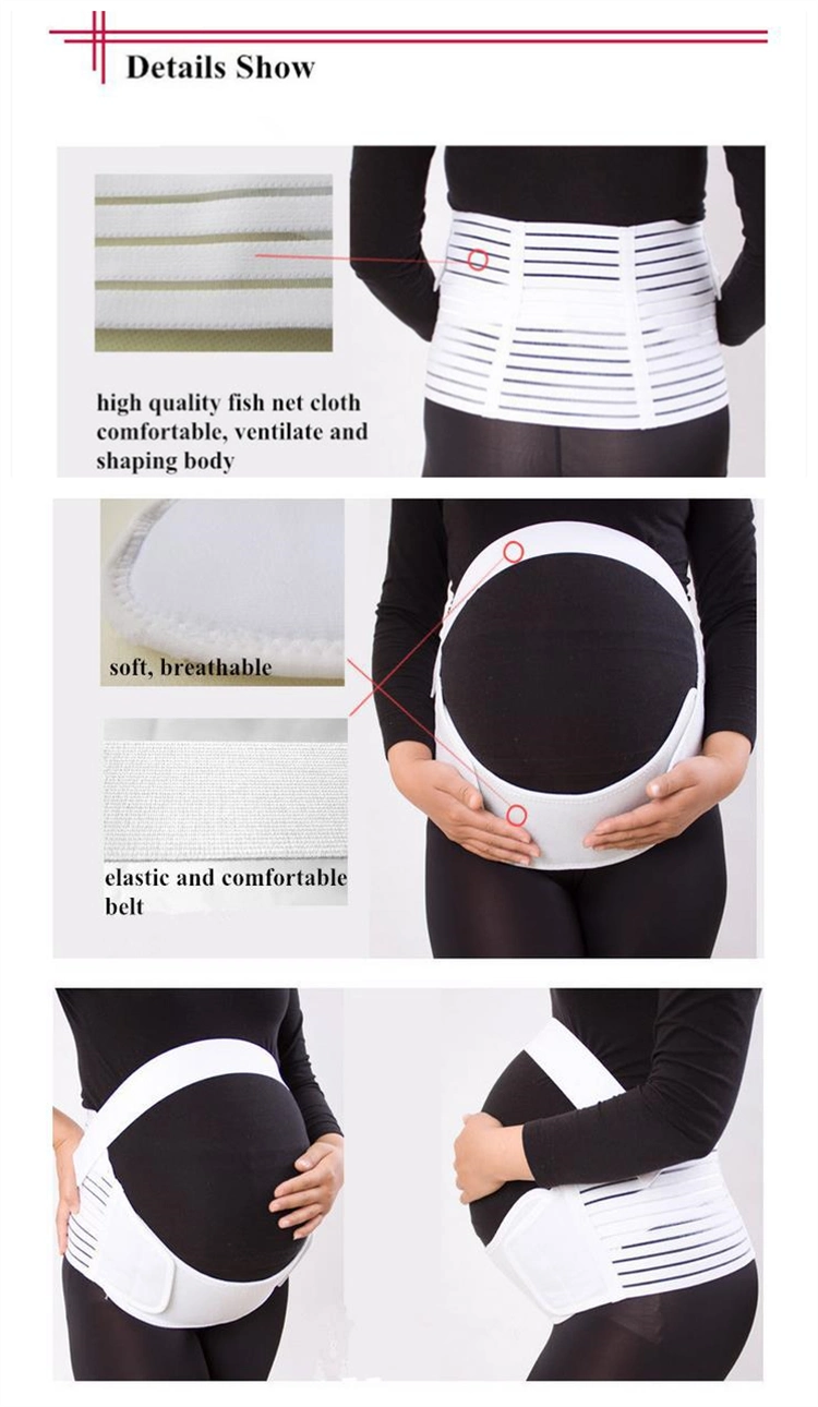 OEM Custom Breathable Pregnancy Waist Support Maternity Belt for Pregnant Women
