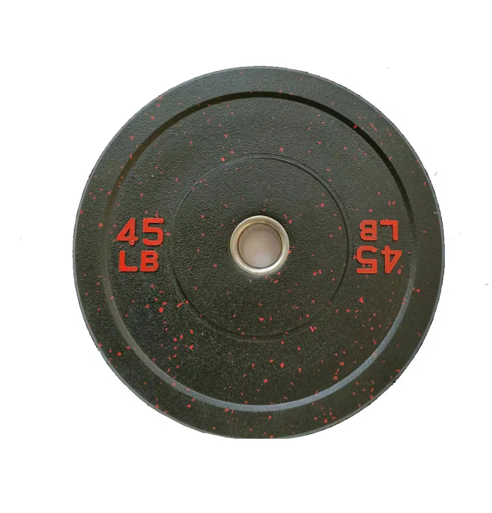 Fitness Rubber Counterweight Barbell Plates