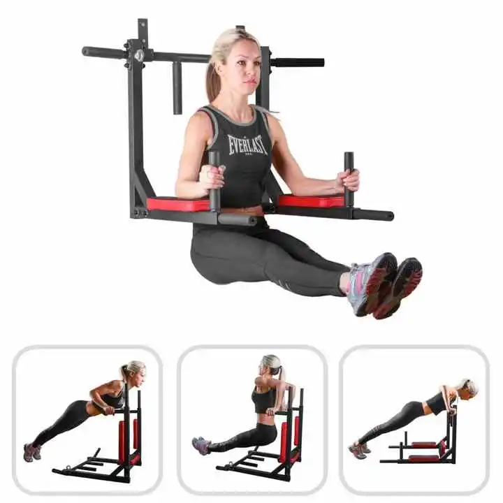 Bodybuilding Gym Fitness Multi Functional Wall Mounted Pull up Bar