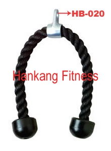 Fitnessgerät, Trizeps-Seil (mit Gummienden) (HB-020)