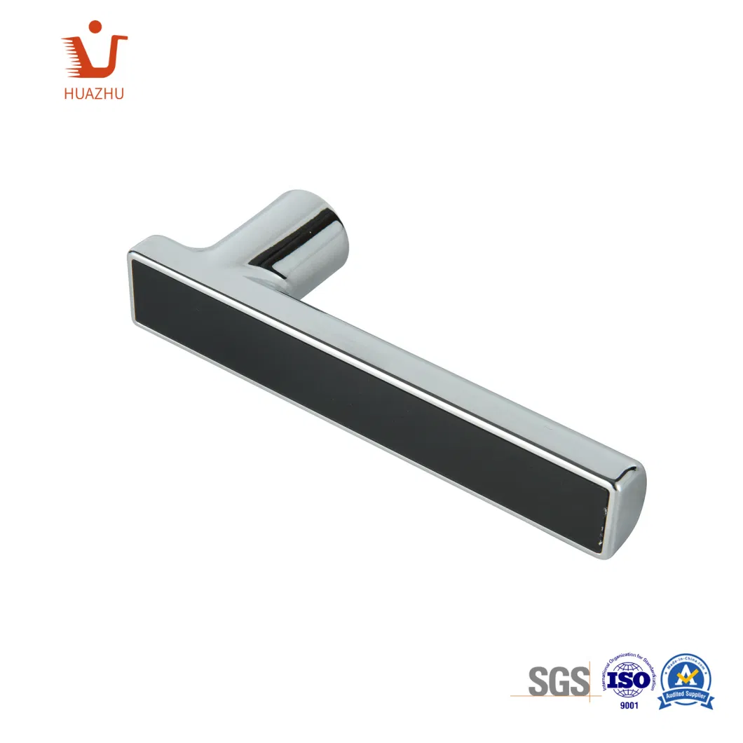 Russia Style Modern Hotel Interior Door Aluminium Tube Lever Type Door Handles