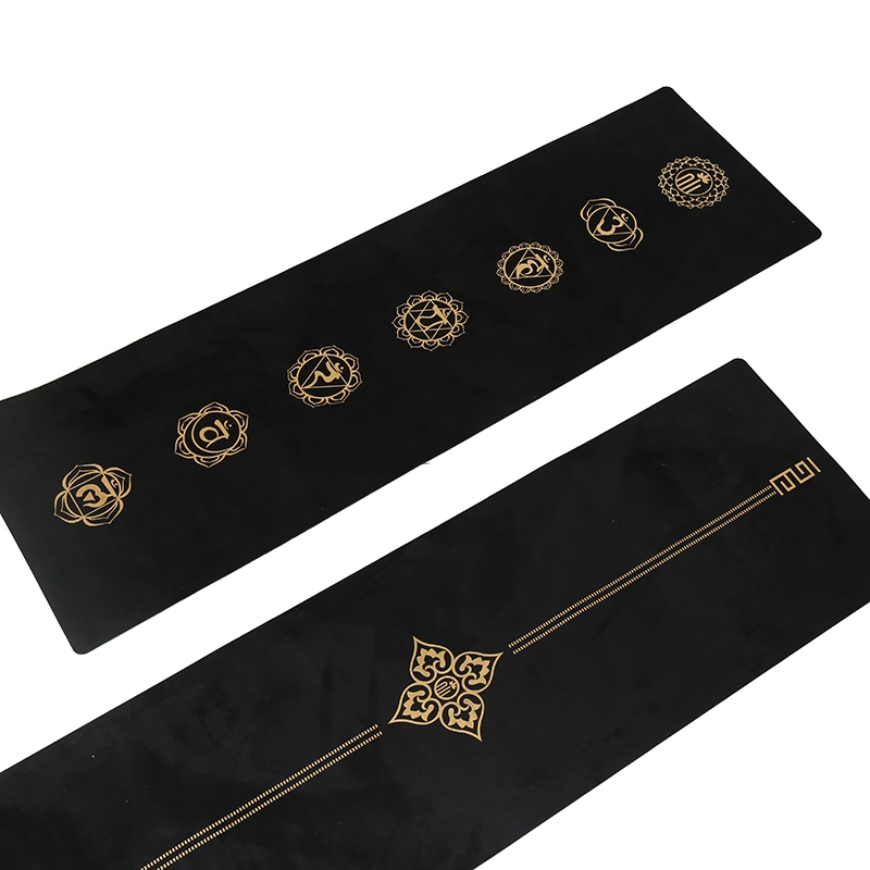 Anti Slip Rubber Suede Yoga Mat