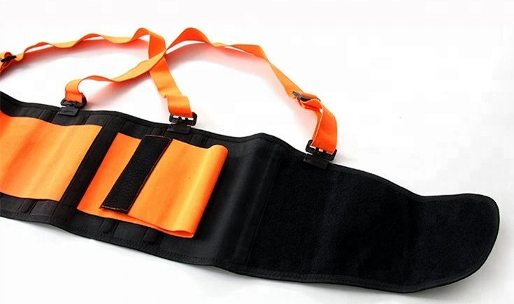 Industrial Back Support Belt Lumbar Support Orange Color