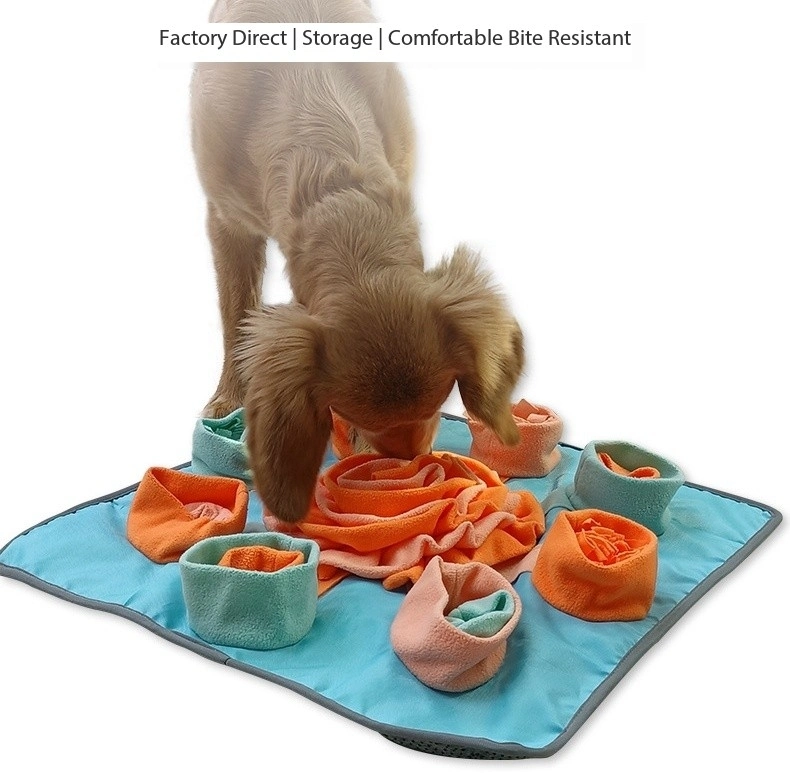 New Pet Oxford Cloth Anti-Choking and Energy-Consuming Dog Sniffing Mat